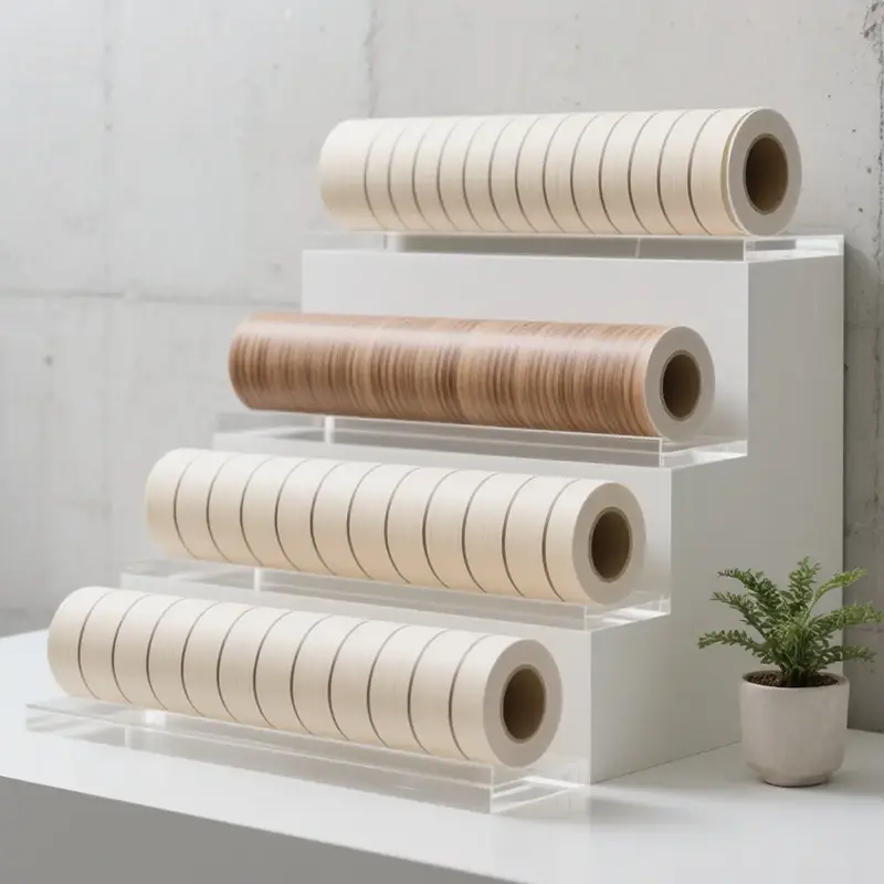 Fabréck Präis Wood Korn Dekorativ Film