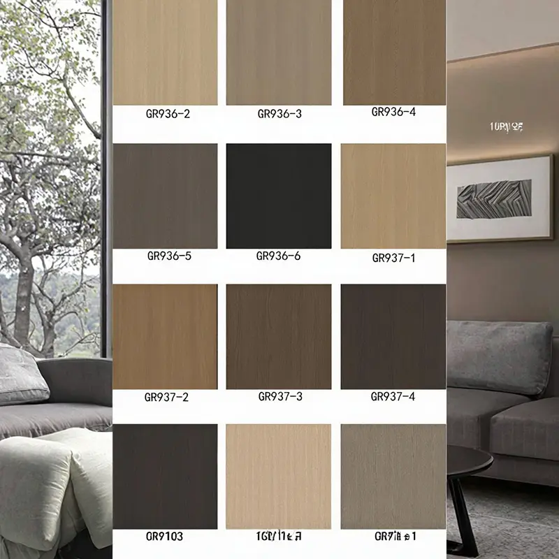 Modern Design Stil PVC Dekorativ Film