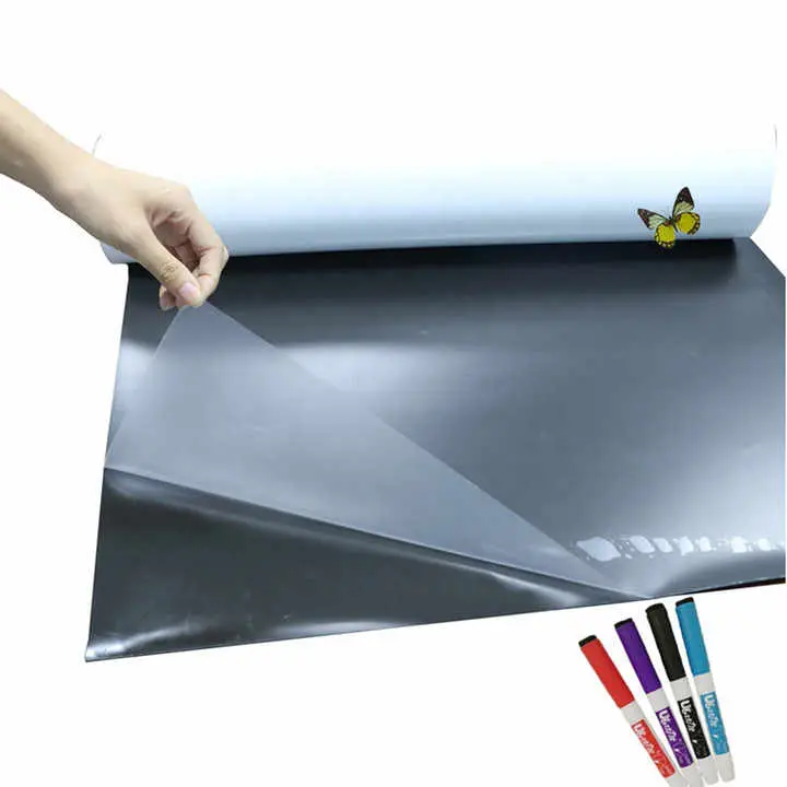 PP Statesch Whiteboard Schreiwen Film Wäiss Blieder Rullen