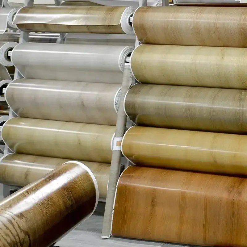 PVC Faarfdekor Filmer fir Laminéieren op WPC Buedem ze leagert