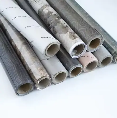 Holz Miwwel-Decor Filmer Petg Dekoratioun